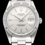Rolex Oyster Perpetual Date 15210 (1996) - 34 mm Steel case (1/7)