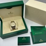 Rolex Datejust 126233 (2024) - Gold dial 36 mm Gold/Steel case (3/10)