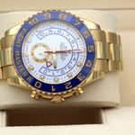 Rolex Yacht-Master II 116688 (2009) - White dial 44 mm Yellow Gold case (4/5)