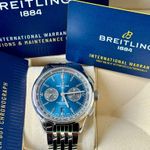 Breitling Premier AB0118A61C1A1 (2024) - Blauw wijzerplaat 42mm Staal (7/7)