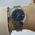 Omega De Ville Prestige 424.10.33.20.53.001 (2024) - Blue dial 32 mm Steel case (7/8)