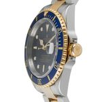 Rolex Submariner Date 16613 BLACK TIFFANY TRITIUM (Unknown (random serial)) - Blue dial 40 mm Steel case (6/8)