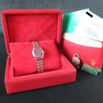 Rolex Lady-Datejust 69173 (1999) - Purple dial 26 mm Gold/Steel case (8/8)