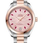 Omega Seamaster Aqua Terra 220.20.34.20.60.001 (2026) - Roze wijzerplaat 34mm Staal (1/1)