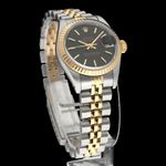 Rolex Lady-Datejust 69173 (1986) - Black dial 26 mm Gold/Steel case (4/8)