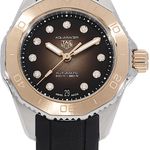 TAG Heuer Aquaracer Lady WBP2451.FT6200 (2023) - Black dial 30 mm Gold/Steel case (2/5)