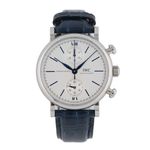 IWC Portofino Chronograph IW391407 (2022) - Zilver wijzerplaat 39mm Staal (1/7)