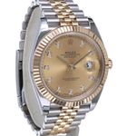 Rolex Datejust 41 126333 (2018) - Champagne dial 41 mm Gold/Steel case (5/7)