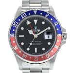 Rolex GMT-Master 16700 (1991) - Zwart wijzerplaat 40mm Staal (1/1)