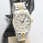 Rolex Datejust 36 16233 (1998) - Silver dial 36 mm Gold/Steel case (7/8)