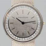 Jaeger-LeCoultre Vintage 14062 (1970) - Silver dial 32 mm White Gold case (1/8)