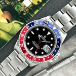 Rolex GMT-Master 16700 (1996) - Zwart wijzerplaat 40mm Staal (5/8)