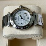 Cartier Pasha C 2377 (2000) - Silver dial 35 mm Steel case (5/7)