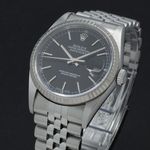 Rolex Datejust 36 16234 (2004) - Black dial 36 mm Steel case (6/7)