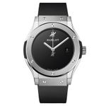 Hublot Classic Fusion 565.NX.1270.RX.MDM (2024) - Zwart wijzerplaat 38mm Titanium (1/1)