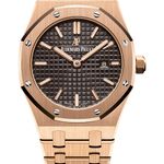 Audemars Piguet Royal Oak Lady 67650OR.OO.1261OR.01 (2025) - Brown dial 33 mm Rose Gold case (1/1)