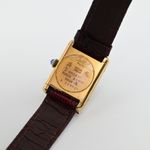 Cartier Tank Unknown (Unknown (random serial)) - Red dial 20 mm Silver case (7/8)