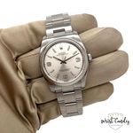 Rolex Oyster Perpetual 36 116000 (2009) - Silver dial 36 mm Steel case (7/8)
