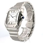 Cartier Santos WSSA0018 (2024) - Silver dial 40 mm Steel case (3/8)