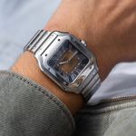 Cartier Santos WSSA0065 (2024) - Bronze dial 35 mm Steel case (3/4)