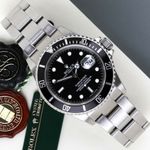 Rolex Submariner Date 16610 (2008) - Zwart wijzerplaat 40mm Staal (1/8)