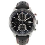 TAG Heuer Carrera CBM2110 (2022) - Zwart wijzerplaat 41mm Staal (1/7)