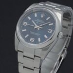 Rolex Oyster Perpetual 34 114200 (2012) - Blue dial 34 mm Steel case (7/7)