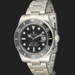 Rolex Submariner Date 116610LN (2013) - Zwart wijzerplaat 40mm Staal (1/8)