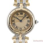 Cartier Panthère 166920 (1990) - Champagne wijzerplaat 24mm Goud/Staal (8/8)