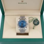 Rolex Datejust 41 126334 (Unknown (random serial)) - Blue dial 41 mm Steel case (1/6)