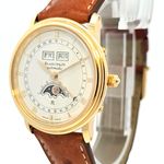Blancpain Villeret Moonphase N06553O014018A058A (2000) - White dial 34 mm Yellow Gold case (2/5)