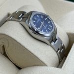 Rolex Oyster Perpetual 28 276200 (2024) - Blue dial 28 mm Steel case (7/8)