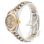 Rolex Lady-Datejust 69173 (Onbekend (willekeurig serienummer)) - Grijs wijzerplaat 26mm Goud/Staal (3/6)