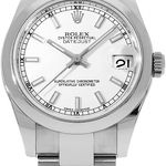 Rolex Datejust 31 178240 (2018) - White dial 31 mm Steel case (2/2)