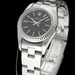 Rolex Oyster Perpetual 26 76094 (2005) - Black dial 26 mm Steel case (5/6)