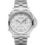 Panerai Luminor Chrono PAM01548 (2025) - White dial 44 mm Steel case (1/1)