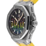 Audemars Piguet Royal Oak Offshore 15600TI.OO.A343CA.01 (2022) - Blauw wijzerplaat 43mm Titanium (4/7)