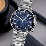 Oris Aquis Chronograph 01 774 7743 4155-07 8 24 05PEB (Onbekend (willekeurig serienummer)) - Blauw wijzerplaat 46mm Staal (3/8)