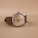 Rolex Datejust 1603 (1972) - Zilver wijzerplaat 36mm Staal (3/8)