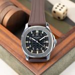 Patek Philippe Aquanaut 5066 (1998) - Black dial 36 mm Steel case (6/8)