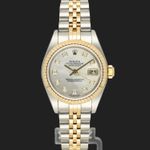 Rolex Lady-Datejust 79173 (2002) - Pearl dial 26 mm Gold/Steel case (2/8)