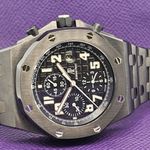 Audemars Piguet Royal Oak Offshore Chronograph 25721ST.OO.1000ST.08.A (Onbekend (willekeurig serienummer)) - Zwart wijzerplaat 42mm Staal (3/5)