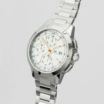 IWC Ingenieur Chronograph IW380801 (2021) - Silver dial 42 mm Steel case (1/8)