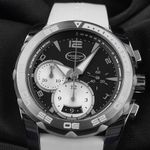 Parmigiani Fleurier Pershing PFC528-0010300 (2012) - Black dial 43 mm Steel case (3/8)