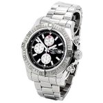 Breitling Super Avenger II A1337111/BC29 (2014) - Zwart wijzerplaat 48mm Staal (2/6)