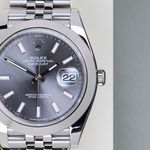 Rolex Datejust 41 126300 (2023) - Grijs wijzerplaat 41mm Staal (5/8)