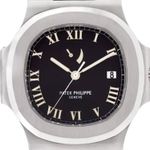 Patek Philippe Nautilus 3710/1A-001 (Onbekend (willekeurig serienummer)) - Zwart wijzerplaat 40mm Staal (2/2)