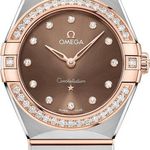 Omega Constellation Quartz 131.25.28.60.63.001 (2026) - Bruin wijzerplaat 28mm Staal (1/1)