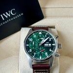 IWC Pilot Chronograph IW388103 (2024) - Green dial 41 mm Steel case (7/7)