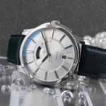 Maurice Lacroix Pontos Day Date PT6158-PS101-13E (2010) - Silver dial 40 mm Steel case (2/8)